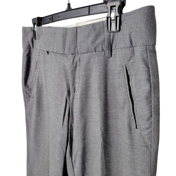 Old Navy Womens Size 8 Gray Solid Stretch Dress Pants - Picture 3 of 10